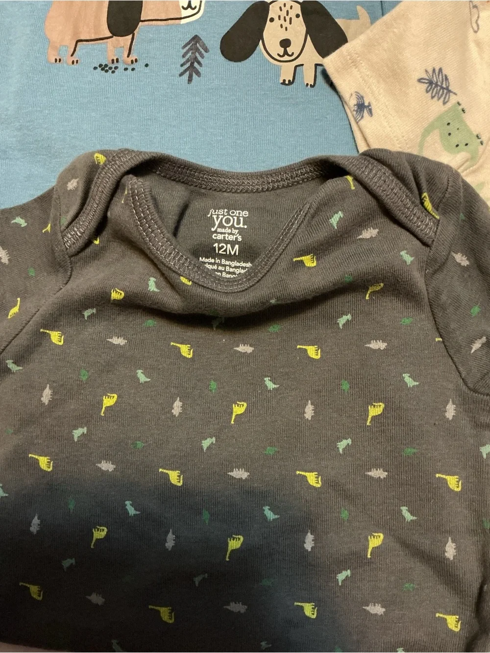 Bundle (7) of 12m onesies EXCELLENT condition